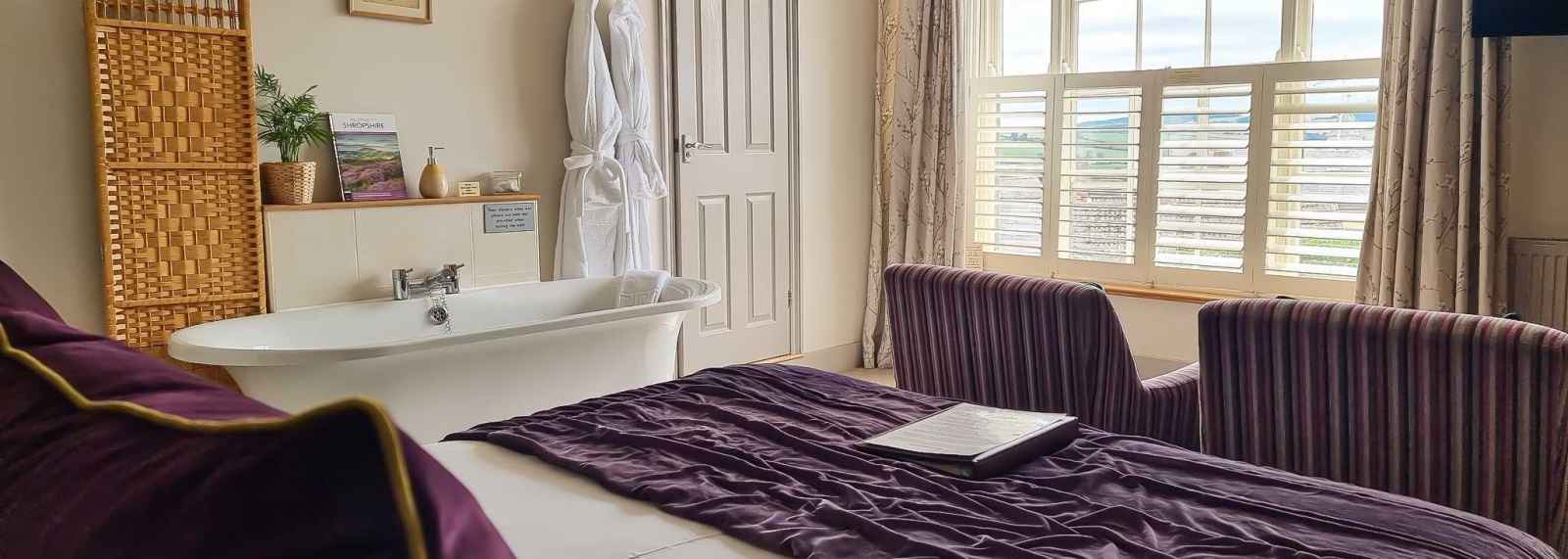 Room with a View in Bishops Castle Hotel