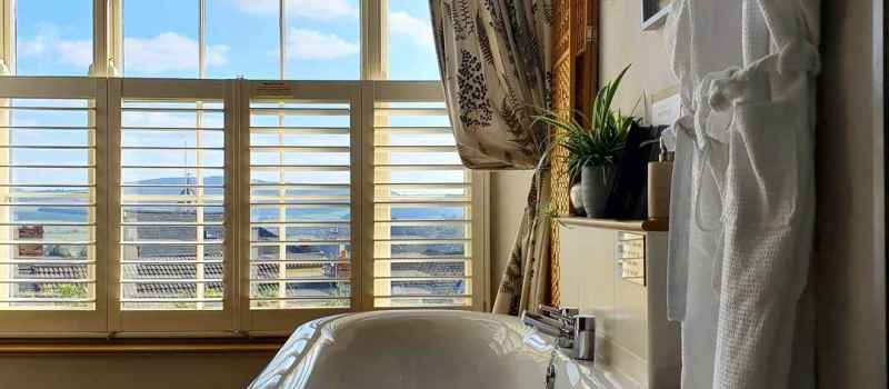 Freestanding Bath with a view